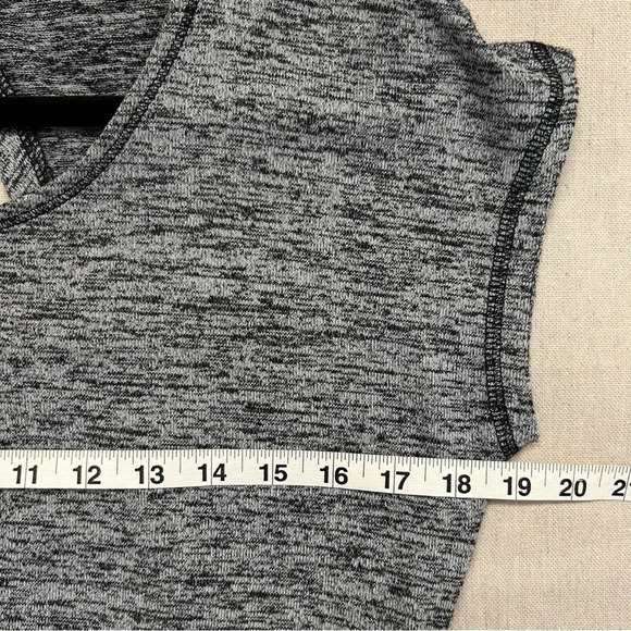 NWT T by Talbots Heather Grey and Black Midi Dress Size Small - Picture 7 of 8